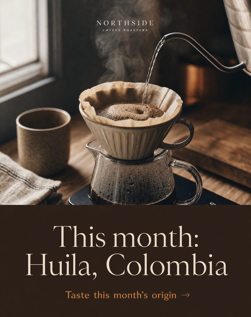 Northside post — monthly origin drop